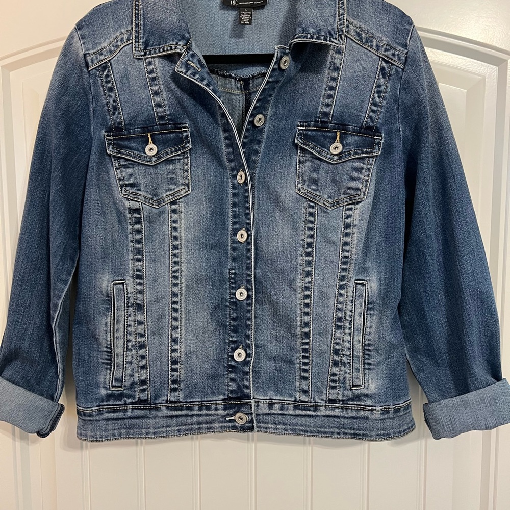 INC International Concepts - Women’s - Denim Jacket - Size L